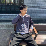 9090 × UMBRO STRIPE L/S Game Shirt