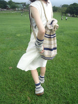 ragmou handmade knit bag