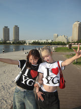 I Love YG linger ss tee