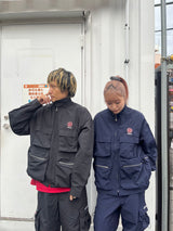 多口袋尼龍布魯森