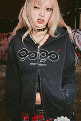 OG 로고 어소트 집 후디