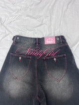 Ninety Girl Logo Buggy Jorts