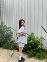 편안한 스트라이프 셔츠