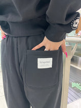 dot logo sweat pants