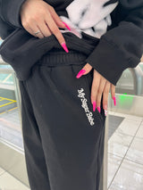 dot logo sweat pants