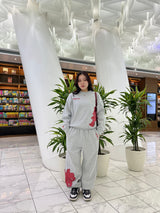 dot logo sweat pants