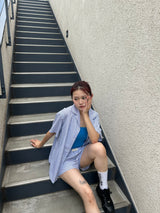 편안한 스트라이프 셔츠