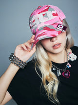 90 Numbering Assort Mesh Cap