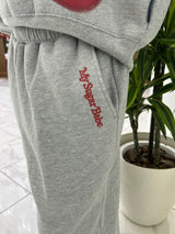 dot logo sweat pants