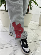 dot logo sweat pants