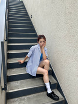 편안한 스트라이프 셔츠