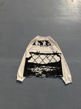 엿같은 해골 열선 L/S 티