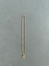 N Logo Stone Necklace