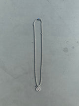 N Logo Stone Necklace