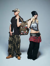 King Logo Assort Ballon Buggy 바지