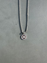 N Logo Stone Necklace