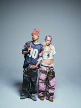 King Logo Assort Ballon Buggy 바지