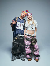 King Logo Assort Ballon Buggy 바지