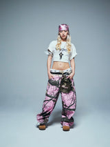 King Logo Assort Ballon Buggy 바지