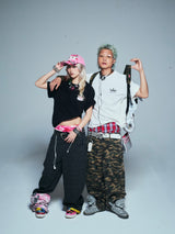 King Logo Assort Ballon Buggy 바지