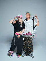 King Logo Assort Ballon Buggy 바지