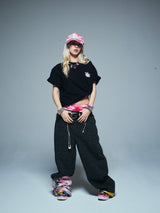 King Logo Assort Ballon Buggy 바지