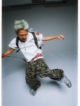 King Logo Assort Ballon Buggy 바지