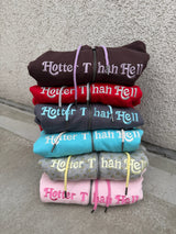 BICOLOR HEART LOGO HOODIE