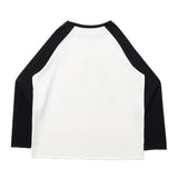 Graphic raglan ls tee