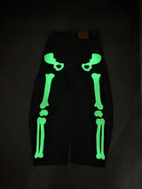 Bone Hand Denim pants (Glow in the Dark)