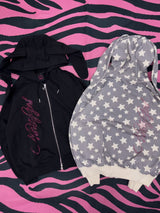 Rabbit Ear Zip Hoodie