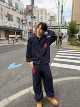 拼布裝飾運動褲