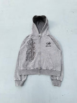 Tribal Logo Zip Hoodie