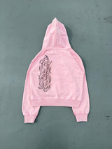 Tribal Logo Zip Hoodie