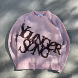 Universal lame jacquard knit