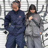 多口袋尼龍布魯森