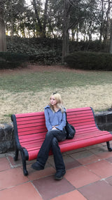 Cross Patch Low-Rise Denim Pants