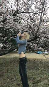 Cross Patch Low-Rise Denim Pants