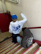 DOODLE LOGO PIGMENT HOODIE