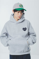 Patch Heart Logo Hoodie
