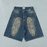 Heisei Crush Buggy Denim Shorts