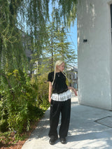 90 Logo 點點運動褲