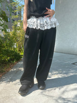 90 Logo 點點運動褲