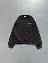 NINETY 로고 크루넥 스웨트