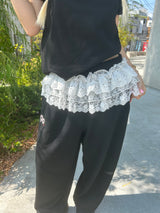 3 Layered Lace Skirt