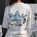 國王徽標色素T卹