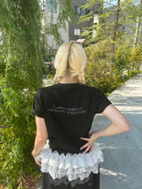 90 로고 도트 티