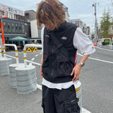 큰 포켓 나일론 조끼