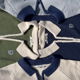 MSB Patch Zip Up Knit