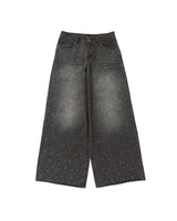 Shiny buggy denim
